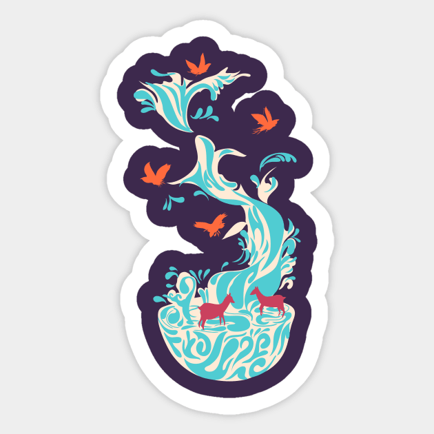 Water of life Sticker by Tang Yau Hoong